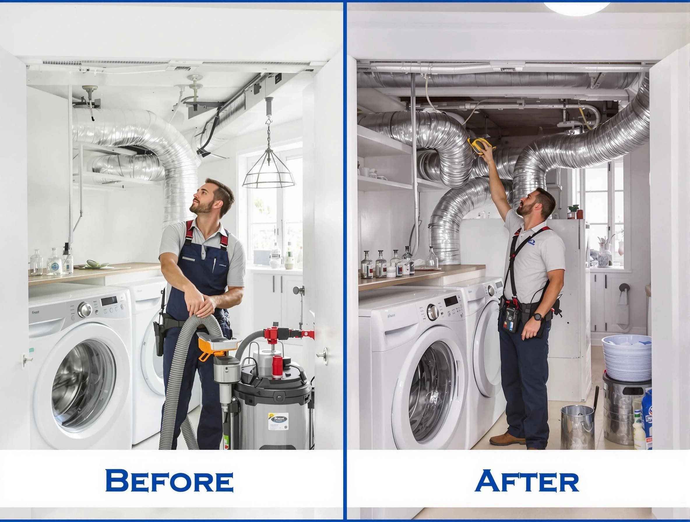 Expert gas dryer vent cleaning by Tucker Dryer Vent Cleaning in Tucker