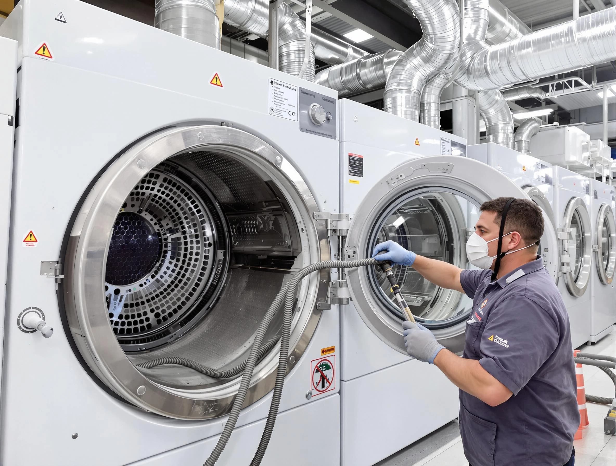 Industrial-grade dryer vent cleaning by Tucker Dryer Vent Cleaning in Tucker