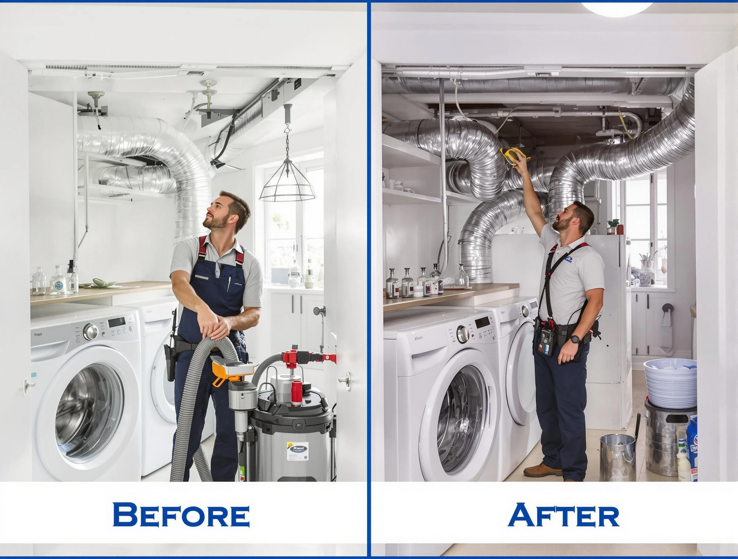 Expert gas dryer vent cleaning by Tucker Dryer Vent Cleaning in Tucker