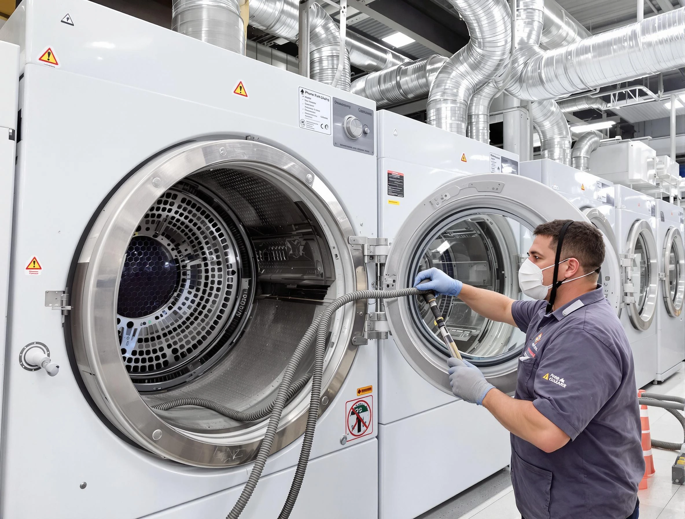 Industrial-grade dryer vent cleaning by Tucker Dryer Vent Cleaning in Tucker